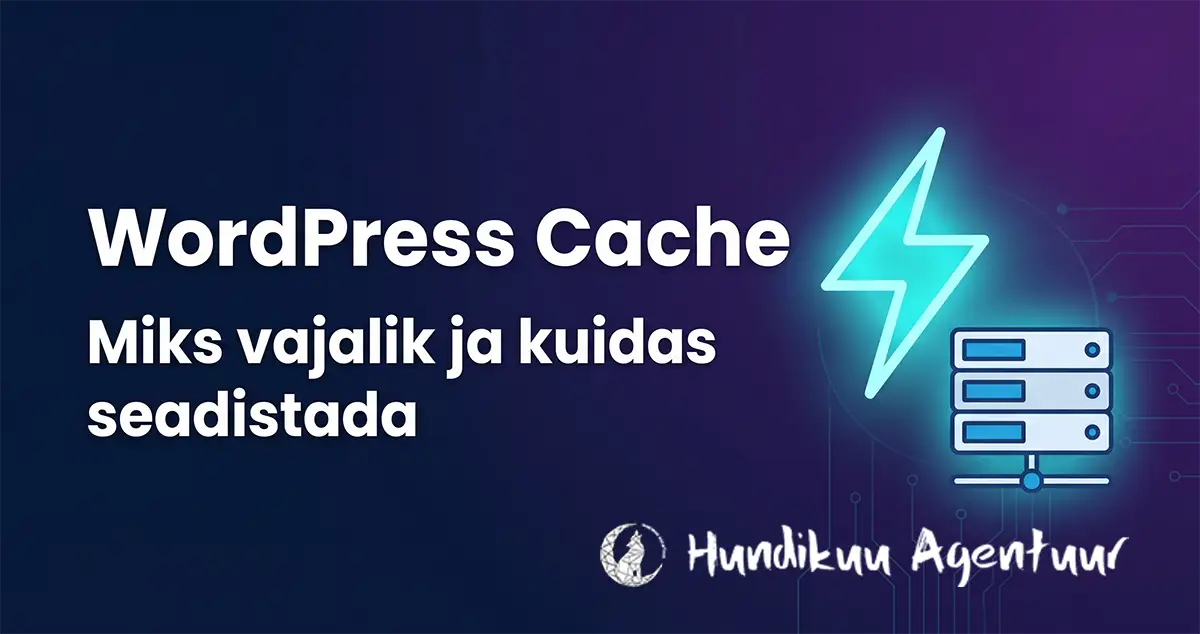Cache on üks suurima mõjuga WordPressi optimeerimisi. Vaatame WP Rocket, W3 Total Cache ja LiteSpeed Cache erinevusi – ja miks see oluline on.