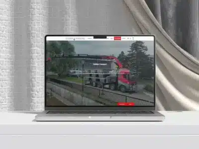 Kodulehtede ja veebipoodide loomine. Hundikuu Agentuur portfoolio: Stekkor Transport OÜ - kraanaauto.ee